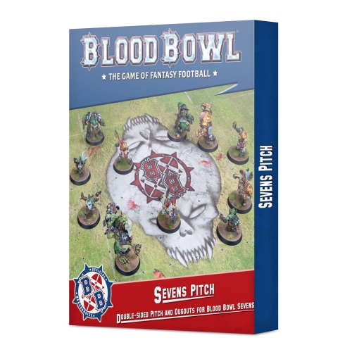 Sevens Pitch: Double-sided Pitch and Dugouts for Blood Bowl Sevens